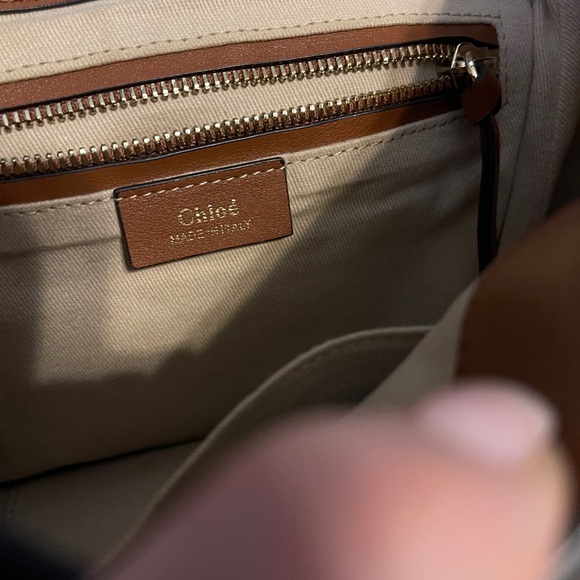 Authentic Chloe Faye Backpack Suede and Leather - Picture 8 of 8